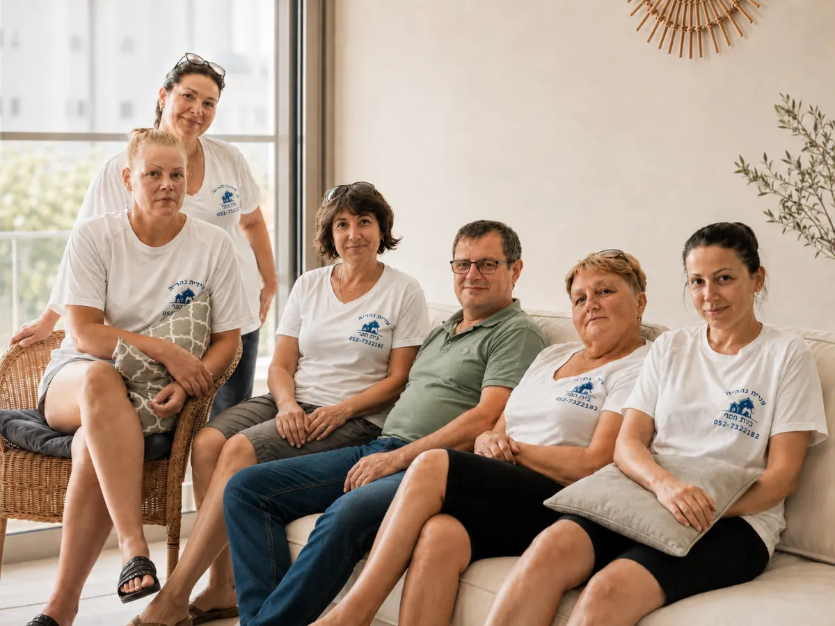 צוות בית נקי בנהריה